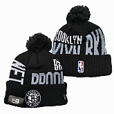 Brooklyn Nets Team Logo Knit Hat YD (2),baseball caps,new era cap wholesale,wholesale hats
